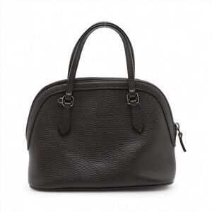 Gucci satchel leather dome black